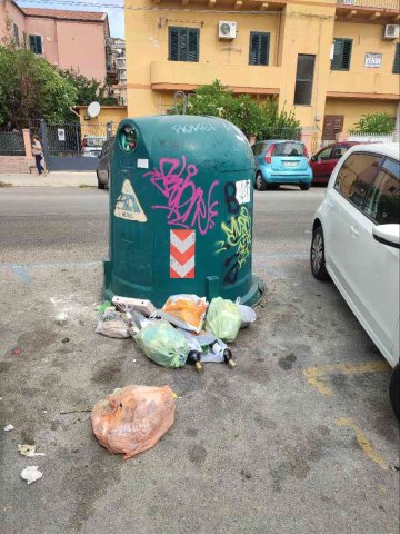 Campana vetro da svuotare