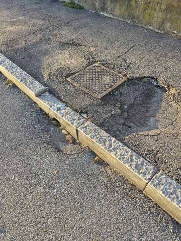 cedimento marciapiede