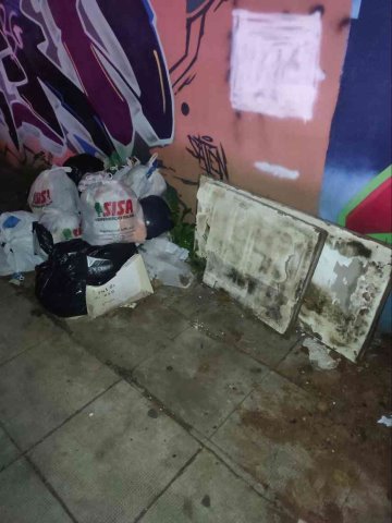 Richiesta ritiro legno, terra e indifferenziata