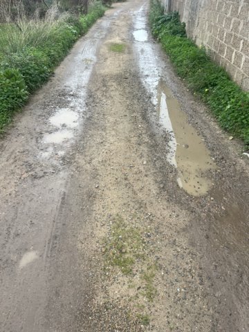 STRADA DISSESTATA CAUSA PIA