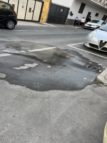 rottura condotta idrica sotterranea